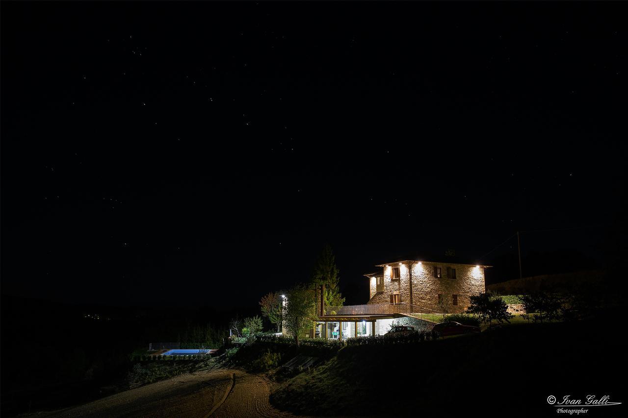 Agriturismo La Cima Gubbio Bagian luar foto